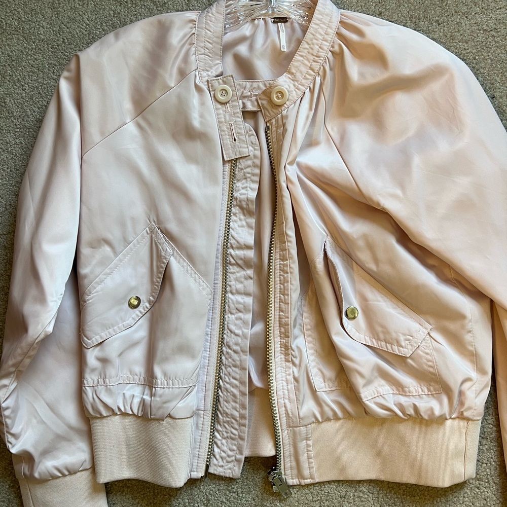 Free people bomber jacket